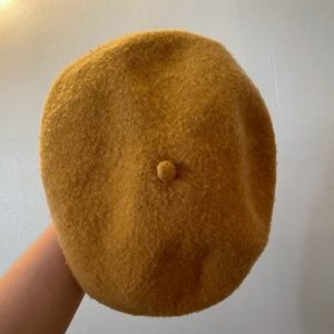 Tan Wool Beret H&M